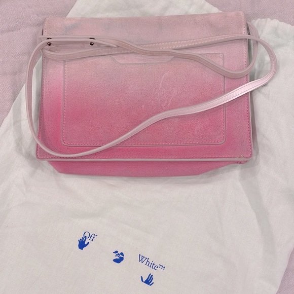 Off-White Jitney ombre cross body/clutch